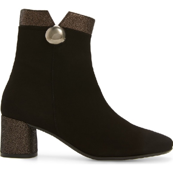 Amalfi by Rangoni Rosato Brown Suede Booties 8.5 - Picture 1 of 6